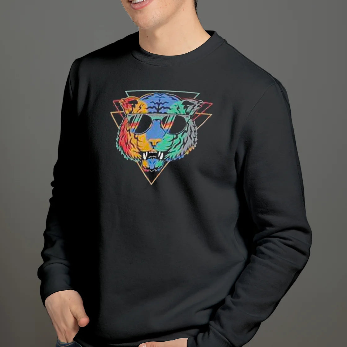 Tiger with Swag Sweatshirt - 502