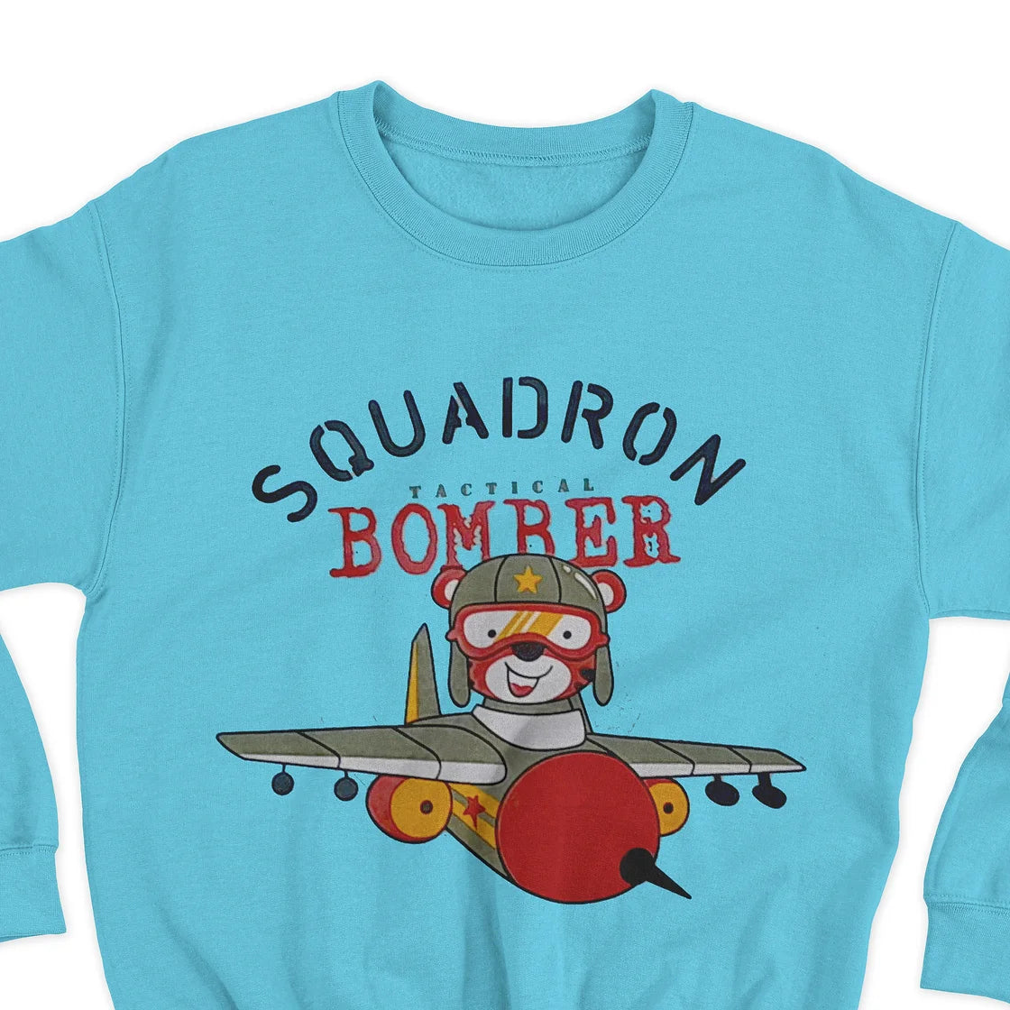 Cute Tactical Bomber Sweatshirt - 511