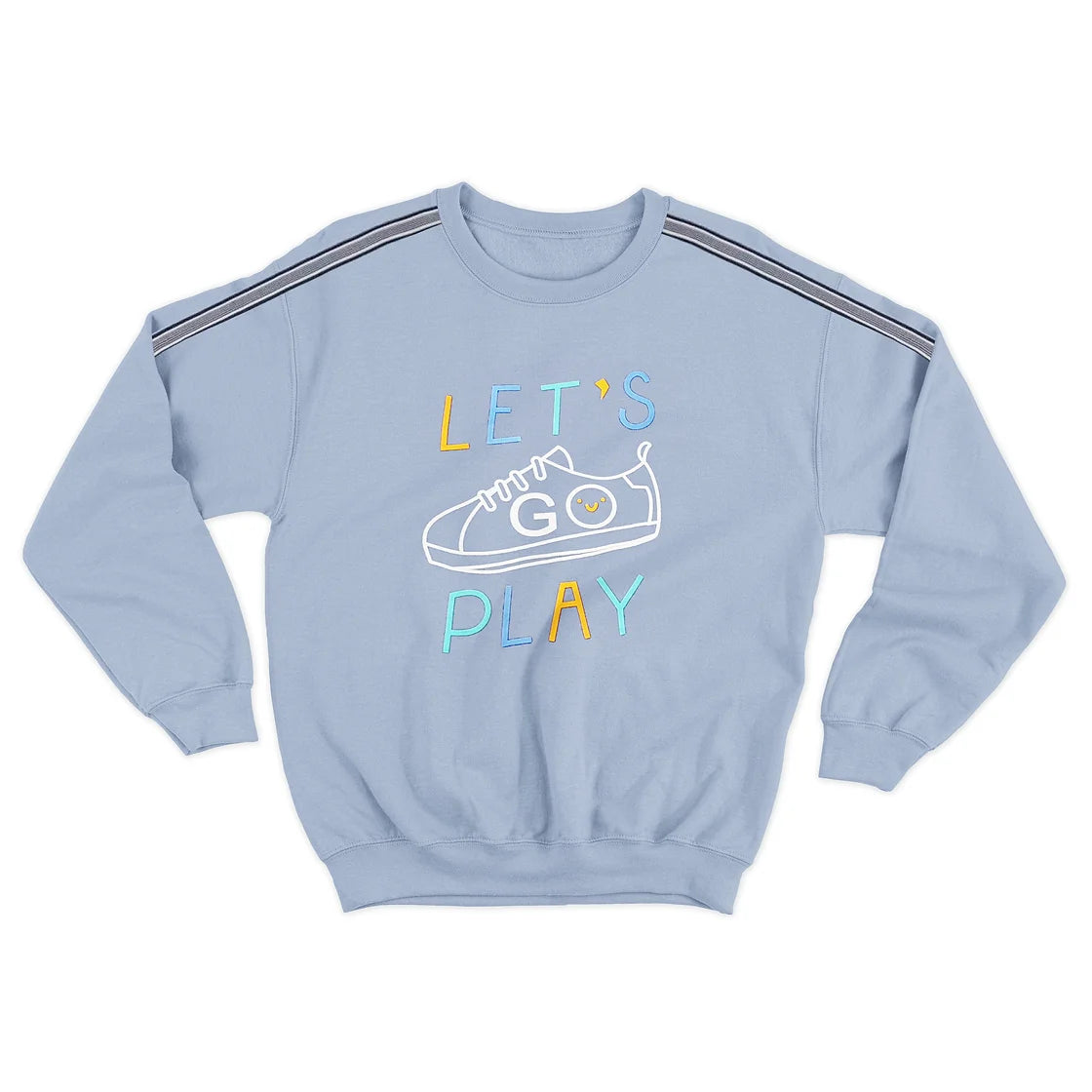 Let’s play Lettering Sweatshirt-505