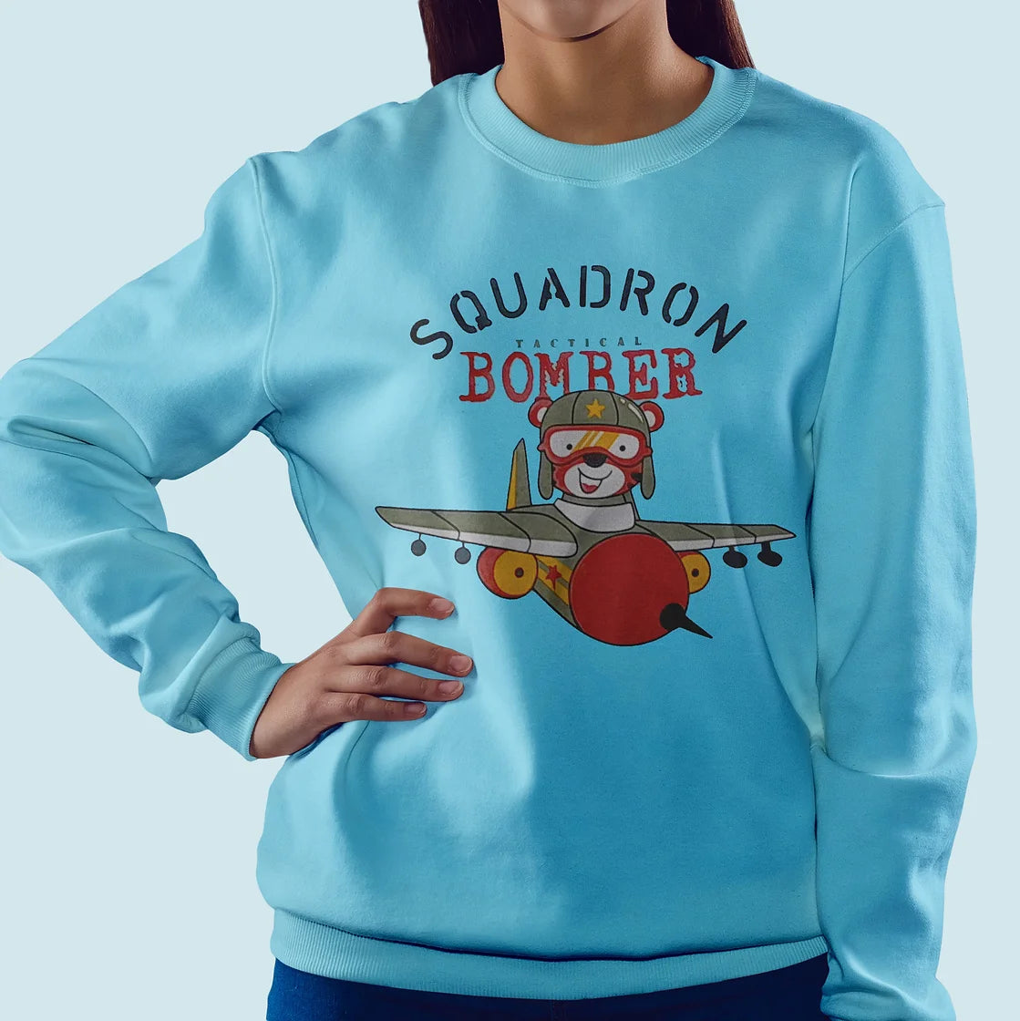 Cute Tactical Bomber Sweatshirt - 511