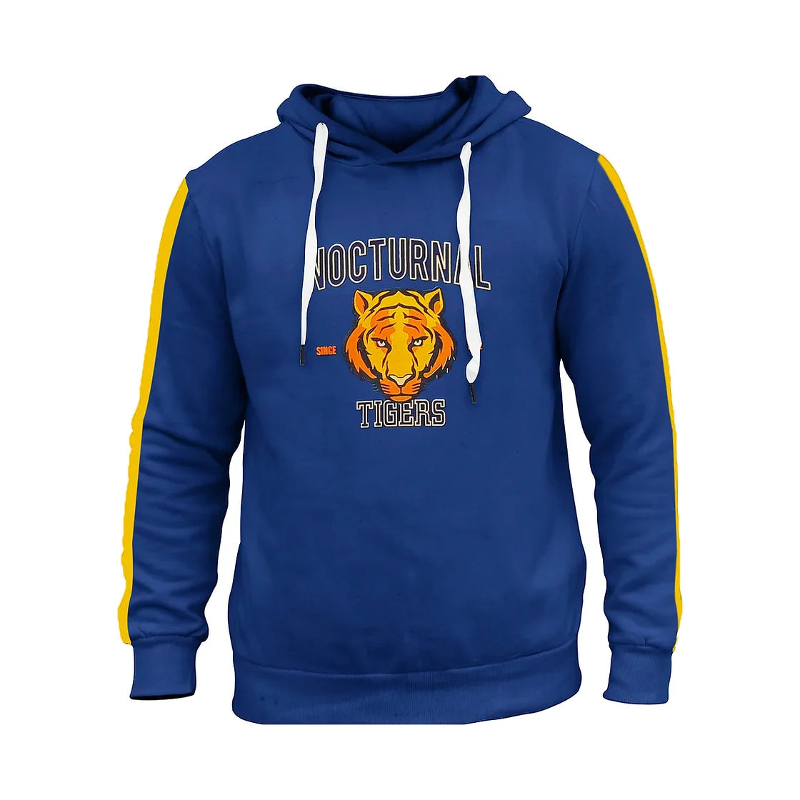 Nocturnal Tigers Blue Hoodie - 522