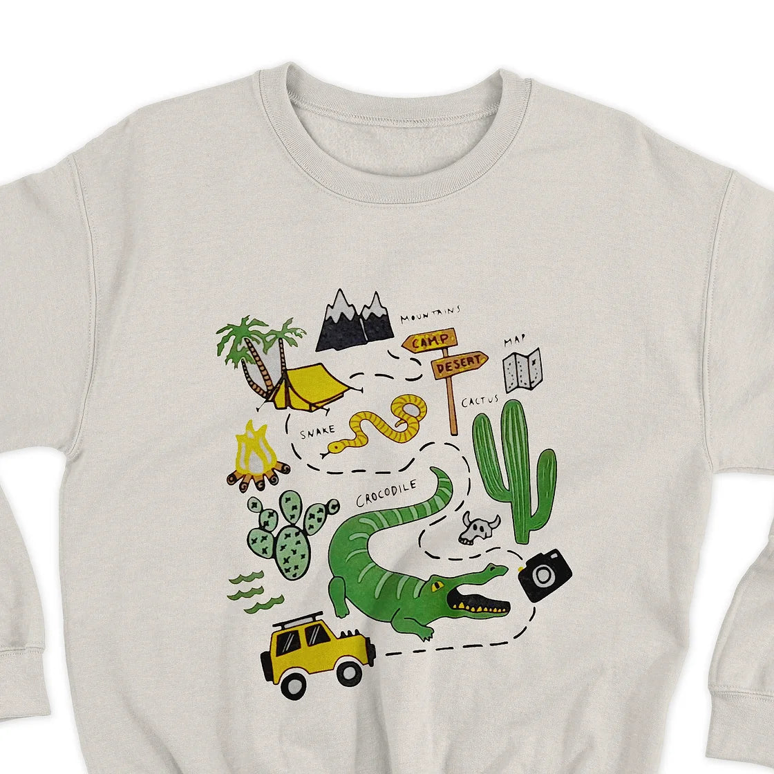 Reptile Safari Sweatshirt - 513